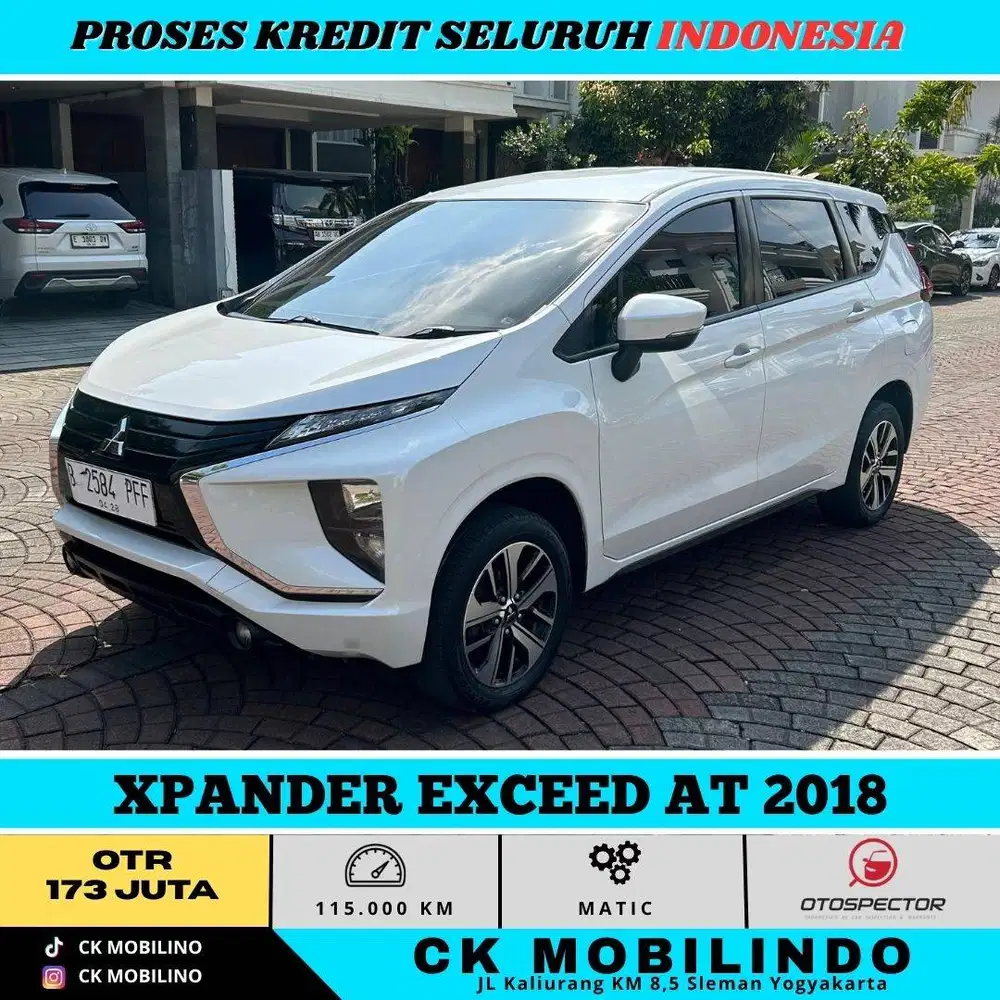 XPANDER EXCEED AT 2018 PUTIH PEMAKAIAN 2019