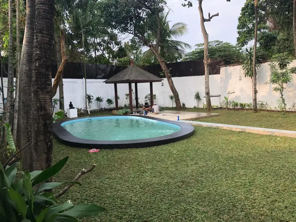 DISEWAKAN RUMAH MEWAH DENGAN PRIVATE POOL DI BANGKA JAKARTA SELATAN