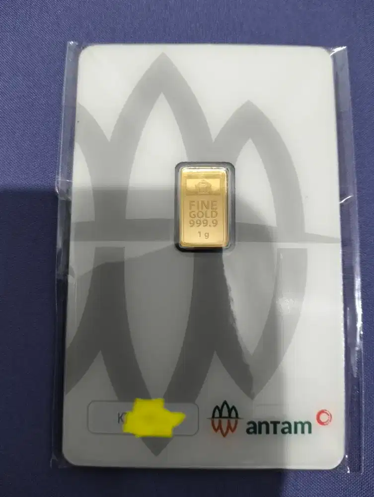 Dijual Logam Mulia (LM) Antam 1 Gram
Tahun 2025