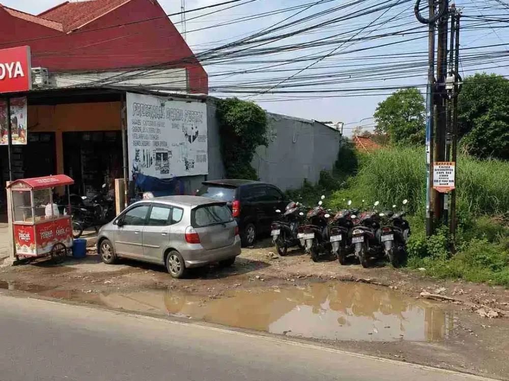 Disewa/jual tanah 395m², SHM, Di Jalan Narogong, Cocok Untuk Usaha