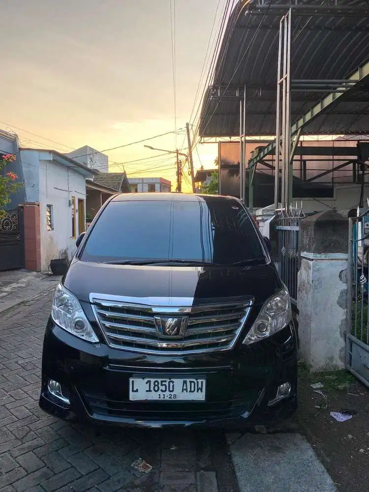 Toyota Alphard 2013 Bensin