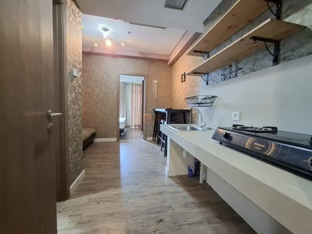 Industrial Cozy Furnished Disewakan 1BR Puri Orchard Cedar Heights, Dekat Mall Puri & Tol Bandara