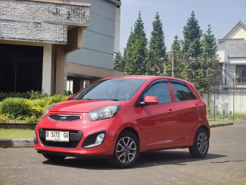 Picanto SE 2012 Matic Merah Irit Km Low Original