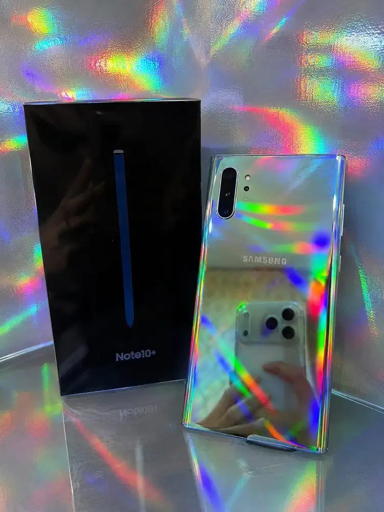 Second Like New Galaxy Note 10+ 12/256 Resmi Sein