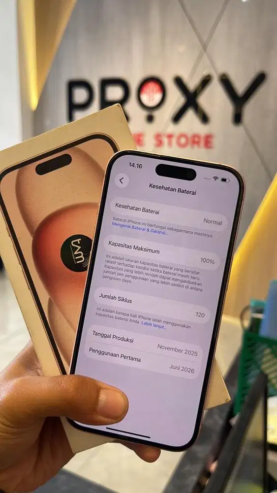 Iphone 15 128gb garansi on