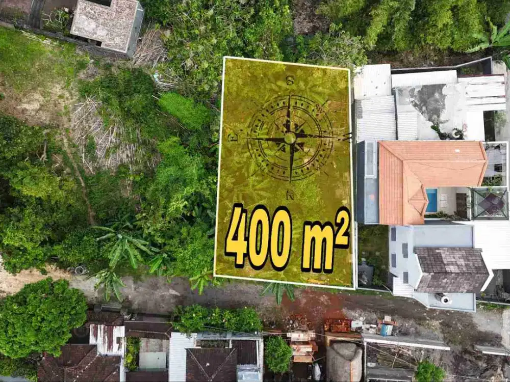 Tanah Plot Kecil Taman Griya Jimbaran Bawah Bali