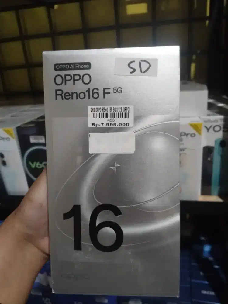 OPPO RENO 16F 5G 8/128GB ATLANTIS DAHSYAT