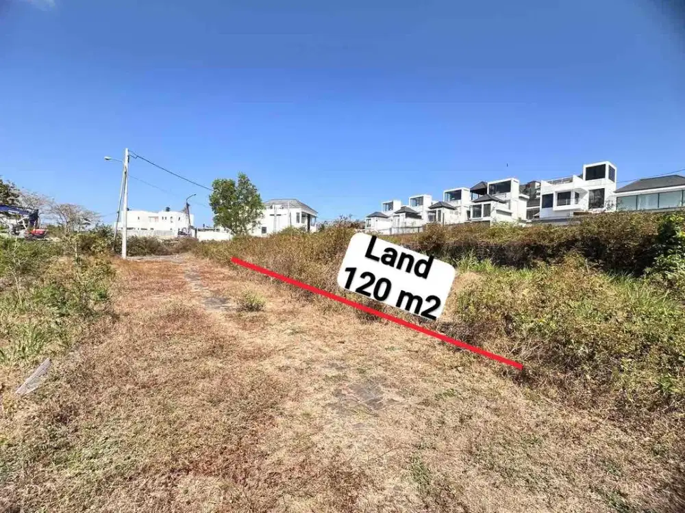 Tanah Kavling 120 m2 Area Villa One Gate Dekat Kampus POLTEKPAR Nusa Dua