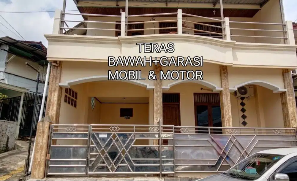 Dijual rumah shm 125M2 / 2 lantai 4 kamar tidur dan 2 kamar mandi Nego