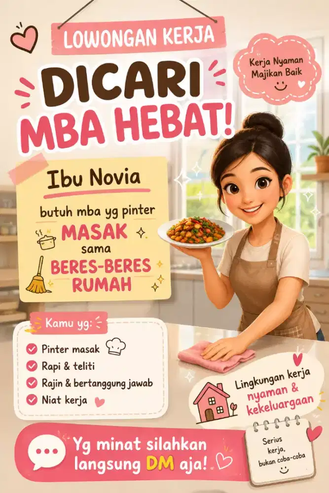 Loker pekerja rumah tangga