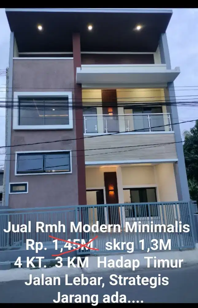 Dijual cepat rumah  baru minimalis cantik 2.5 lt kopo permai bandung