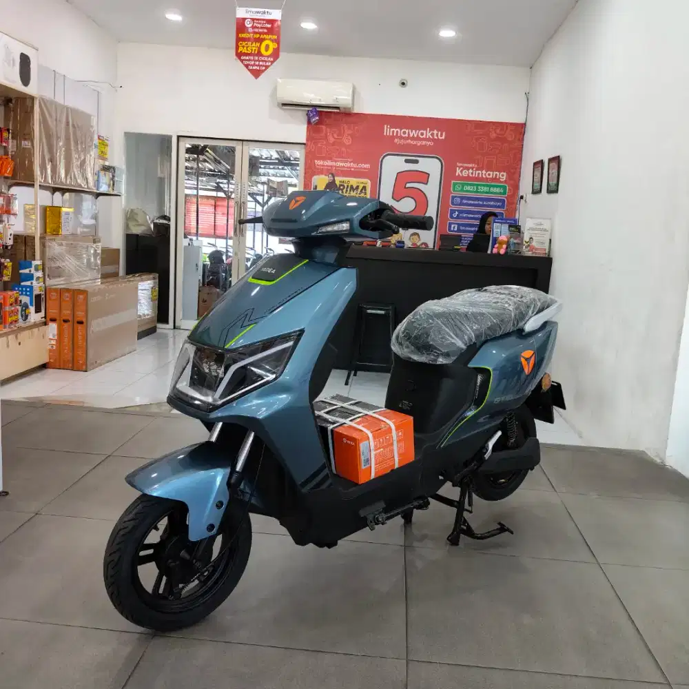 SEPEDA LISTRIK YADEA DESAIN BARU DAN BERGARANSI PANJANG