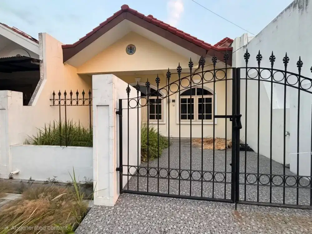 FOR SALE OR RENT! Rumah Nirwana Eksekutif - Bangunan 1 Lantai, Baru Renov