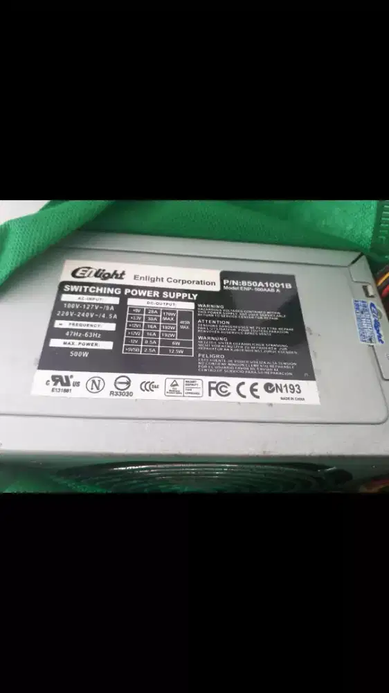 PSU / power supply ENLIGHT 500WATT