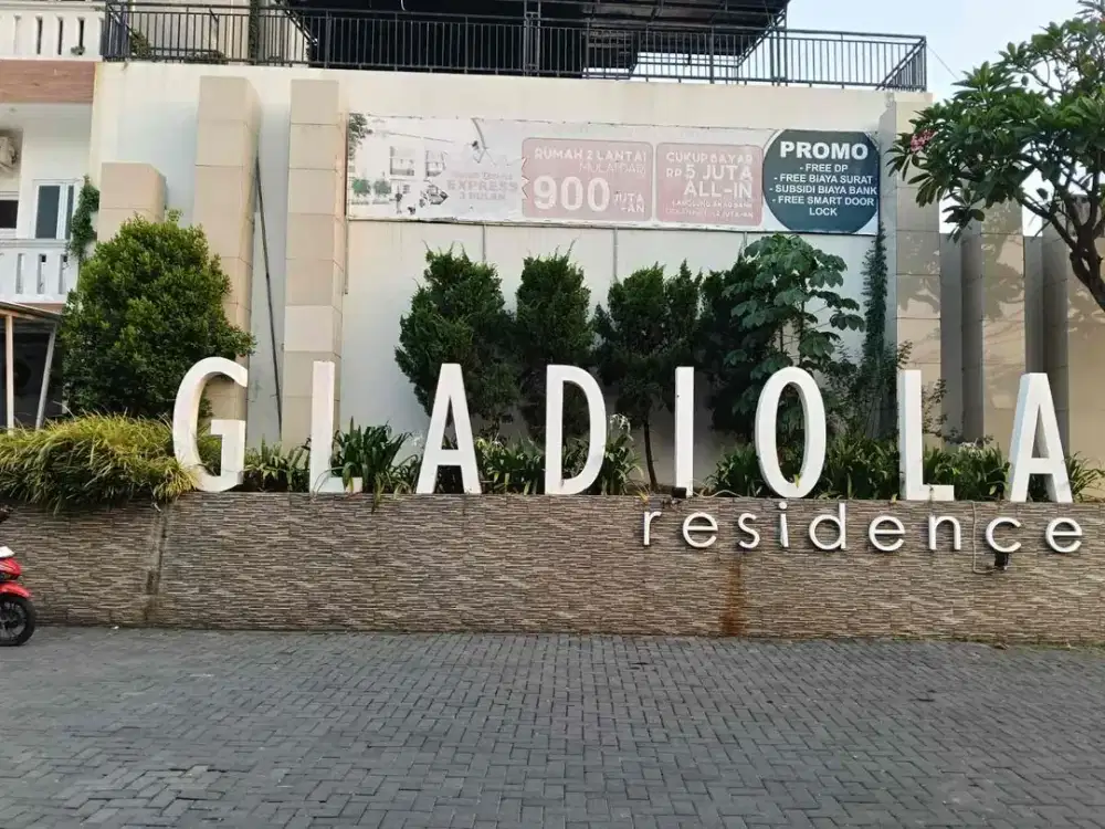 Dijual murah rumah di cluster Gladiola residence