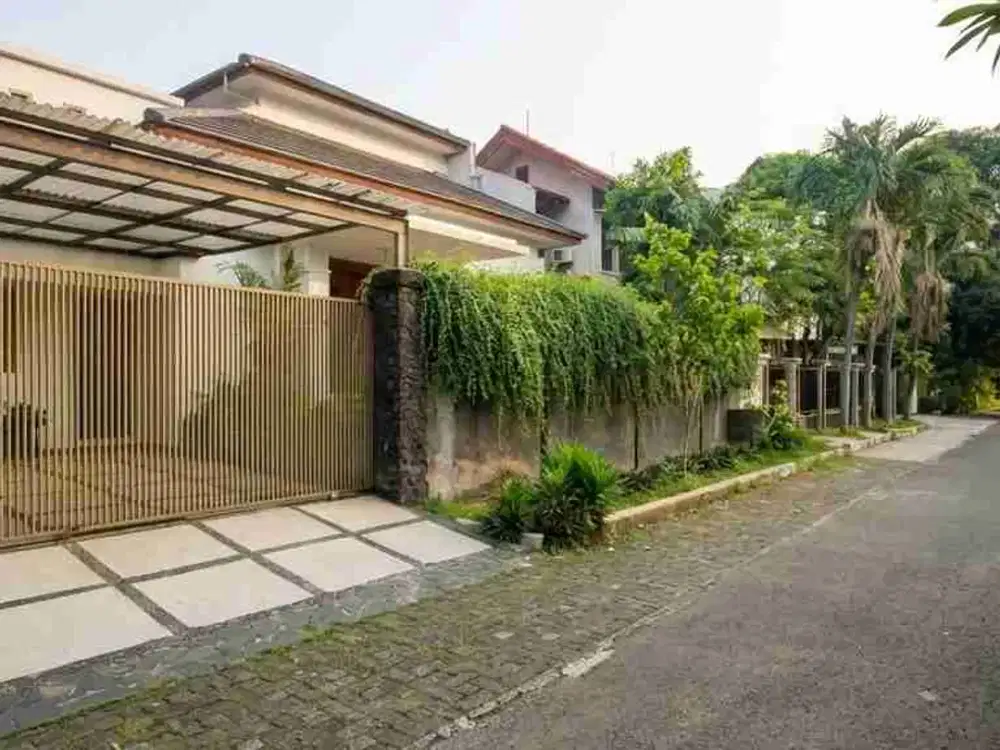Dijual Rumah Modern Tropical Di Tanah Kusir Jaksel EF16226