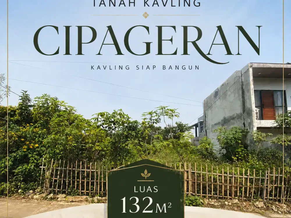 NIKMATI VIEW TANAH KAVLING CIPAGERAN