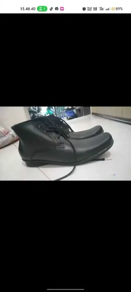 Sepatu PDH Yongki Komaladi