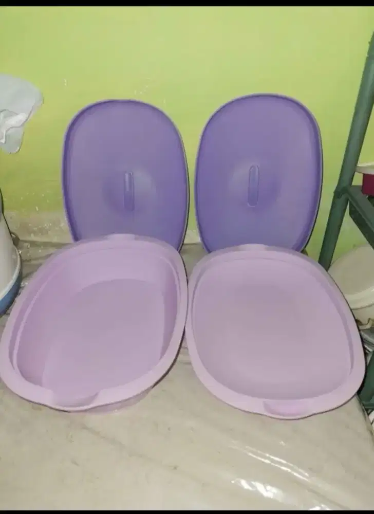 Tempat sayur warna ungu