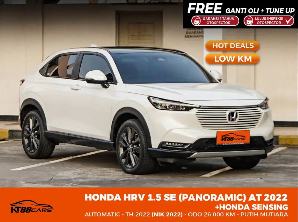 Record HONDA HRV SE AT (Panaromic Sunroof)