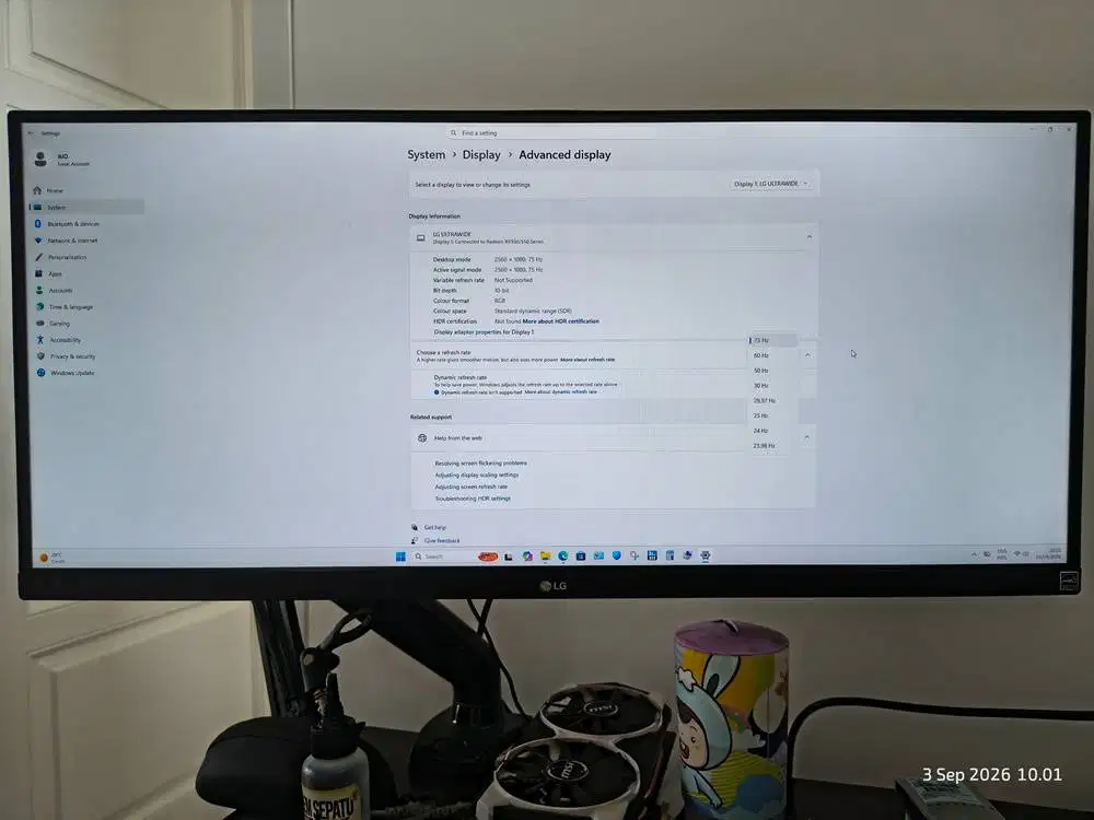 LG Ultrawide 29WP500-B 29inch 21:9 IPS 2560x1080 75Hz sRGB 99%