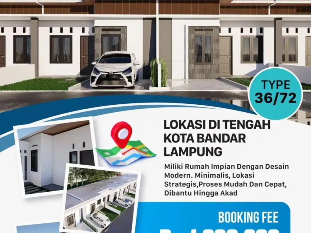 Rumah subsidi Teluk betung