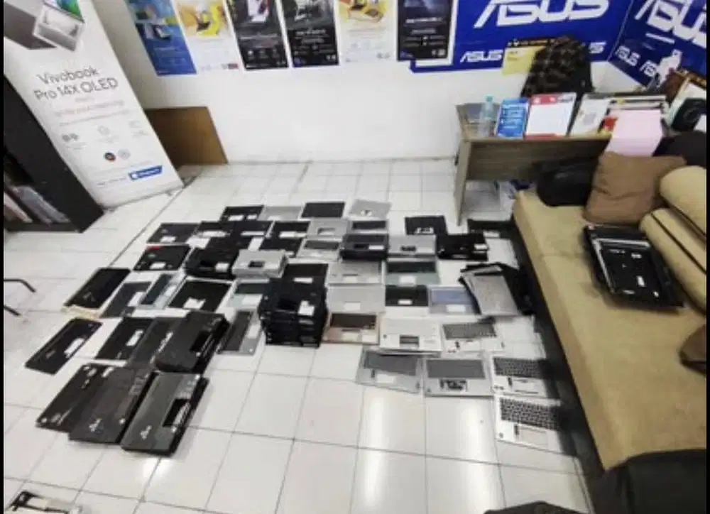 Service & sparepart laptop hardware & software