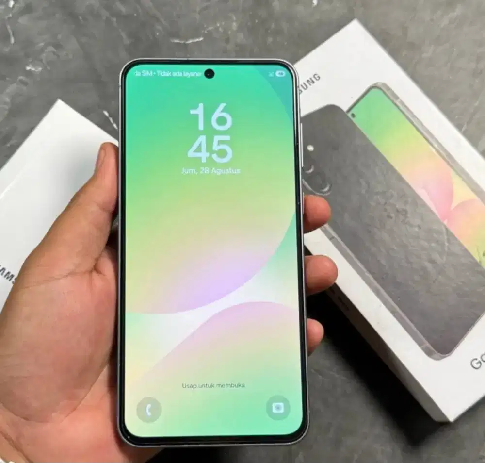 Dijual SAMSUNG A56 5G 8/256 GB MULUS ORIGINAL FULL NORMAL 2027