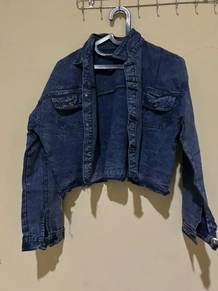 Baju atasan jeans wanita