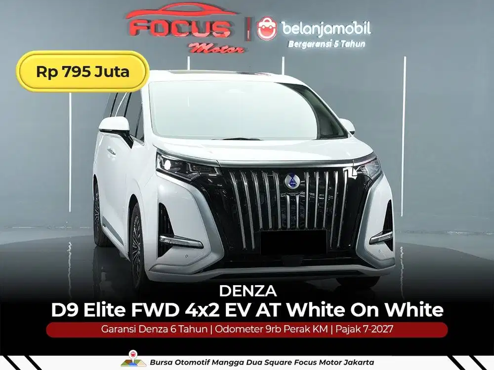 [ LOW KM 9RB ] Denza D9 D 9 Elite FWD 4x2 EV AT 2024/2025/2026