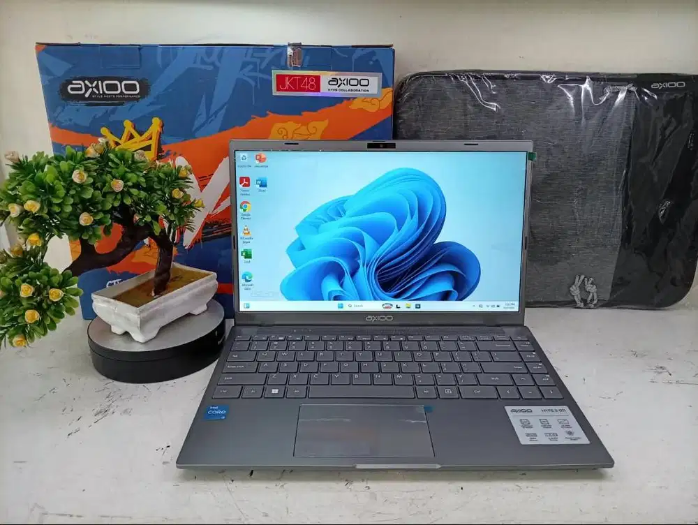 JUAL Laptop New Open Dus Axioo Hype 3 G11 i3-1125G4/8gb/512gb/14inci