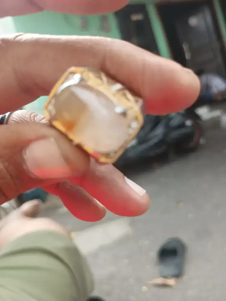 Batu cincin Sulaiman 2 warna