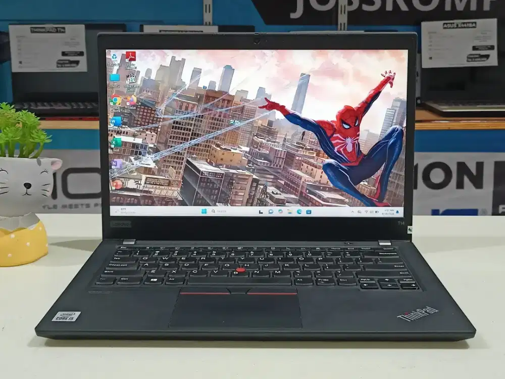 Laptop bekas Lenovo Thinkpad T14 Gen1 Intel Core i5-Gen10,Nvidia MX330