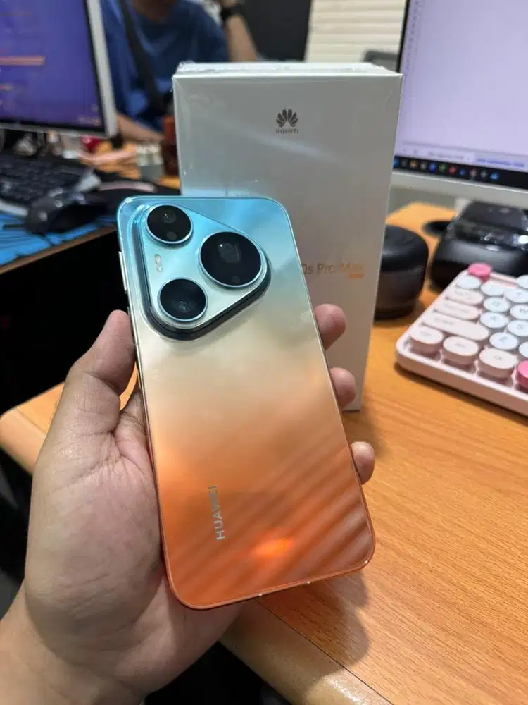 Huawei Pura 90s Pro Max 12/512gb Orange Ocean Lengkap 5 Hari Pakai