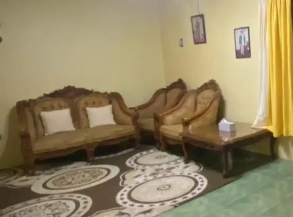 Bangku sofa kayu jati asli