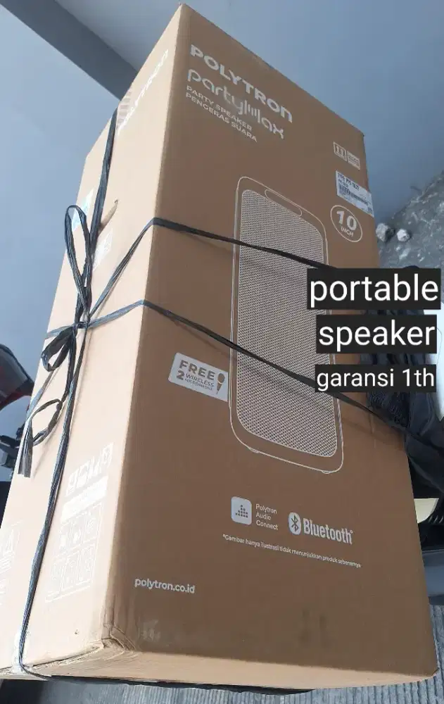 Speaker Portable Polytron 10 inc PPS-10L22