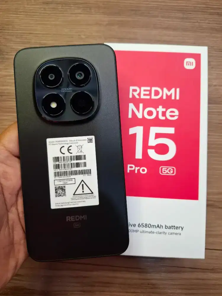 (1 Bulan'an Pakai) Redmi Note 15 PRO 5G Like New