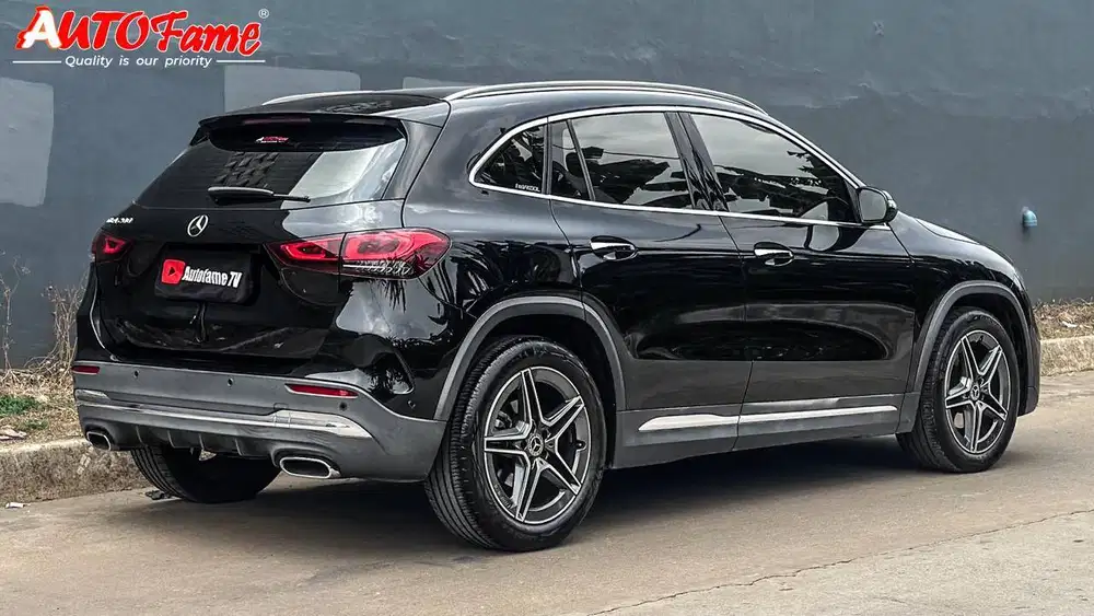 Mercedes Benz GLA200 AMG Line PEMAKAIAN 2022 TGN 1 DR BR Black On Blac