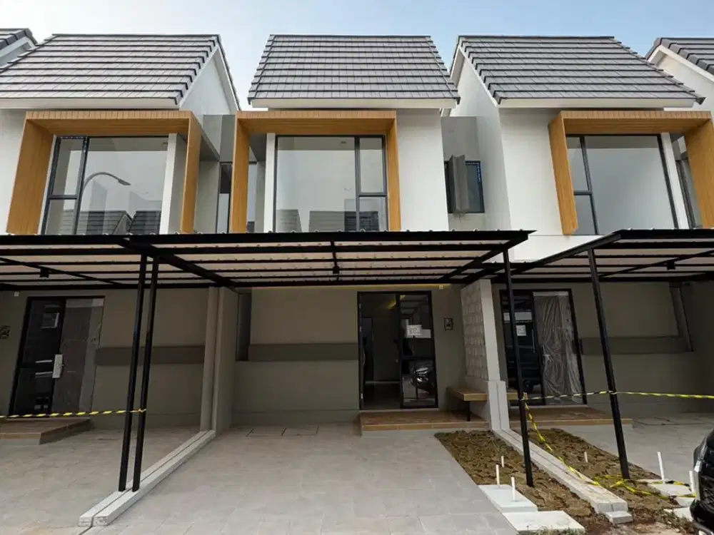 DISEWAKAN RUMAH BARU CLUSTER ELAIA CITRA GARDEN SERPONG