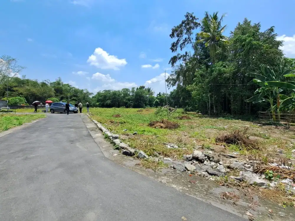 Tanah Kalasan Area Jl Purwomartani Dekat Pasar Sidorejo