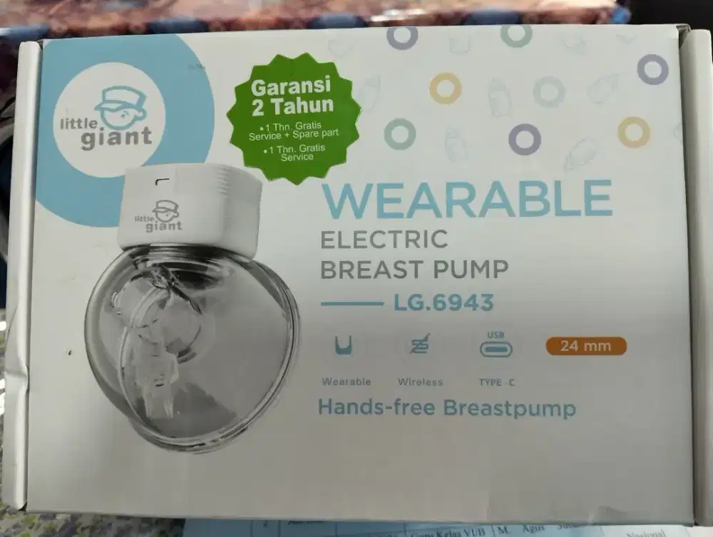 ELECTRIC BREAST PUMP BY LITTLE GIANT POMPA ASI