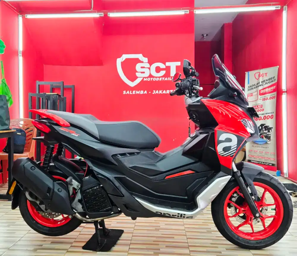 JualCpt90%LikeNew KM16Rb PjkJan27 APRILIA SR GT 200 SPORT 2024 SRGT200