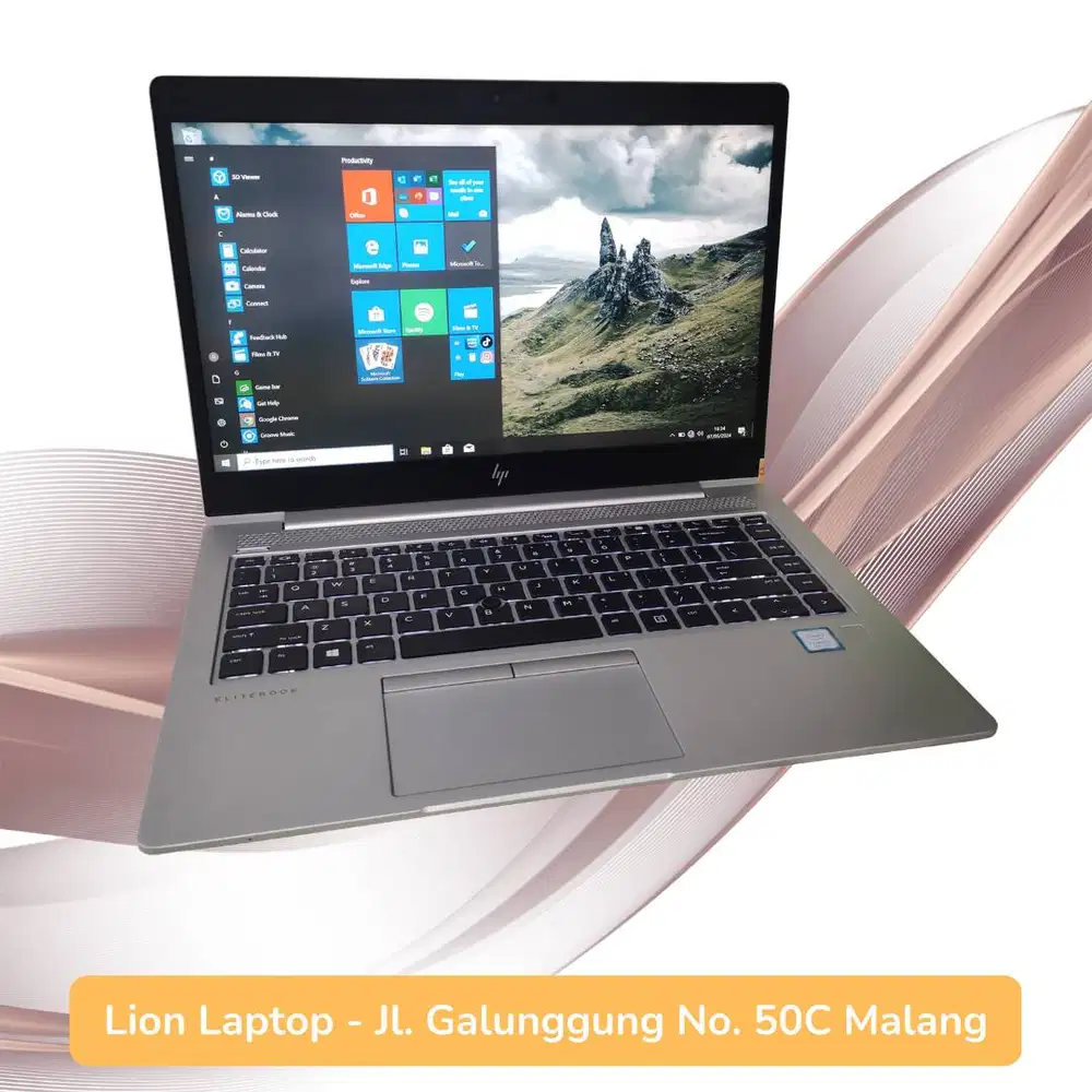 Core i5 Gen 8 RAM 8GB SSD 256GB HP Elitebook 840 G5 [03|09]