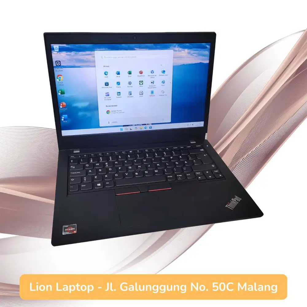 Gaming/Editing AMD Ryzen 5 PRO 8/256 MULUS Lenovo Thinkpad L14 Gen 1 [