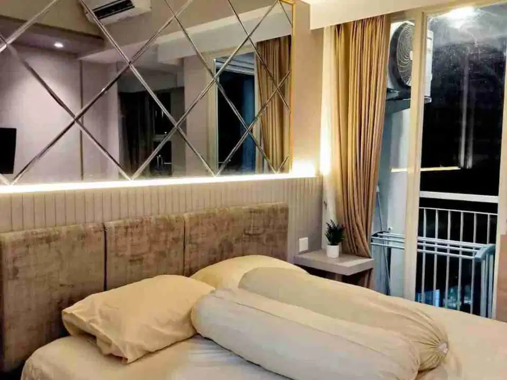 Disewakan Apartemen Amor Conecting Pakuwon City Mall Studio Tinggal Bawa Koper