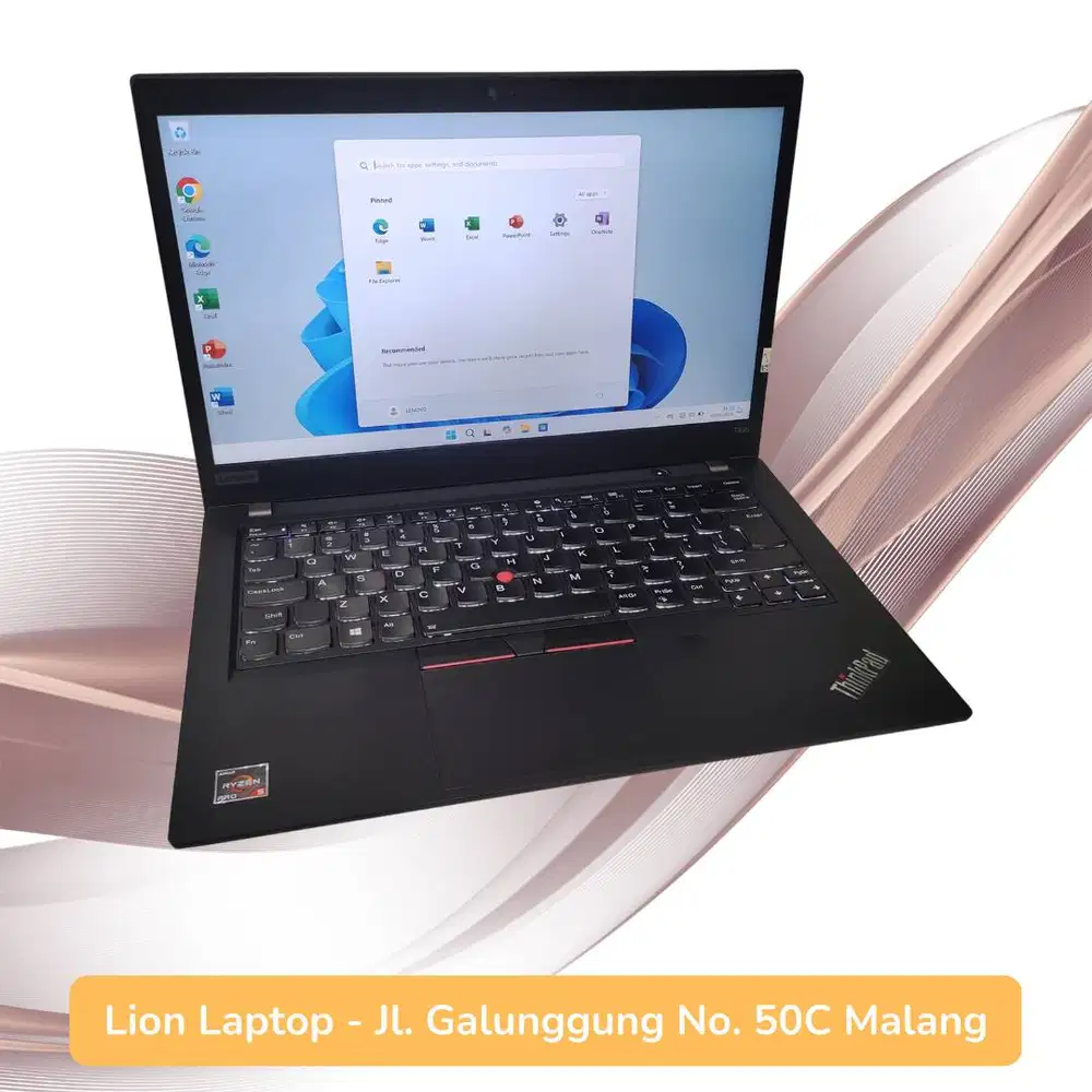 RAM 16GB AMD Ryzen 5 PRO VGA 2GB Lenovo Thinkpad T495 [03|09]