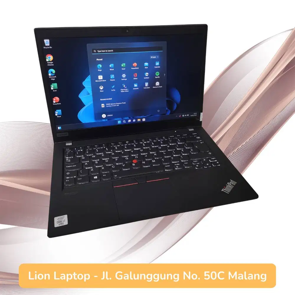 RAM 16GB i7 Gen 10 SSD 256GB Lenovo Thinkpad T14 gen 1 [03|09]