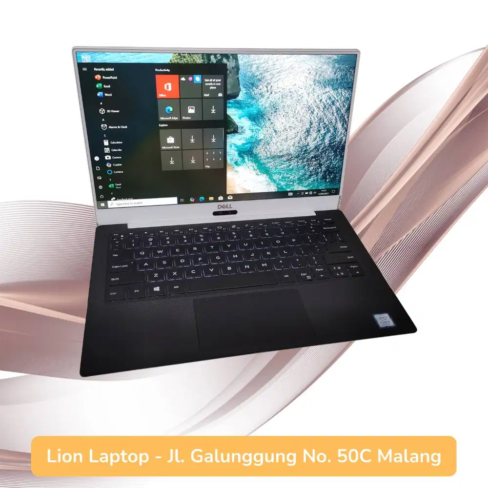 Slim & Ringan Core i5 RAM 8 SSD 256 DELL XPS 13 9370 [03|09]
