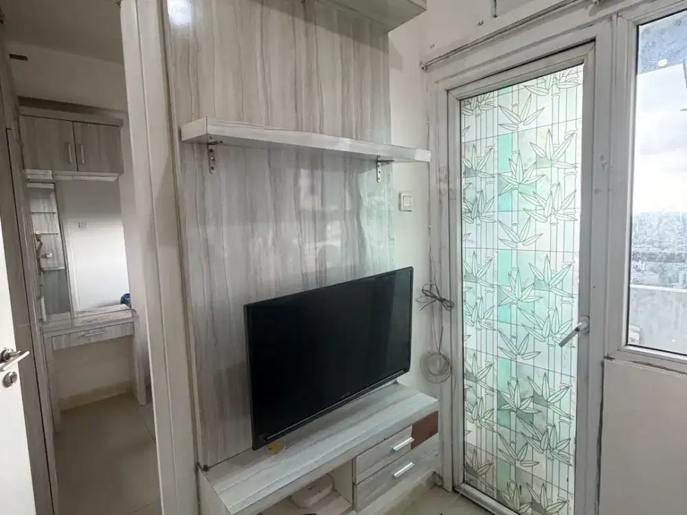 ORCHID 2BR GREEN PRAMUKA INTERIOR LENGKAP DAN PEMANDANGAN JAKARTA