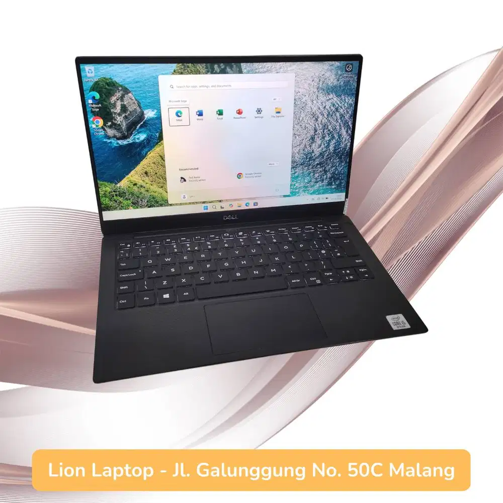 Slim & Ringan Core i5 gen 10 RAM 8 SSD 256 DELL XPS 13 7390 [03|09]